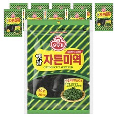 오뚜기 옛날 자른 미역, 50g, 10개