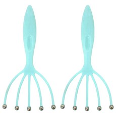 MMXIV 足部按摩器 DR3068 2入, 薄荷綠 + 銀色, 2個