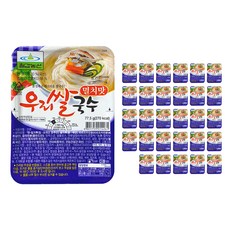 칠갑농산 우리쌀국수 멸치맛, 77.5g, 30개