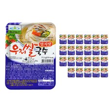 칠갑농산 우리쌀국수 멸치맛, 77.5g, 24개