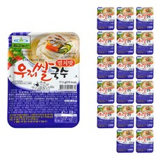 칠갑농산 우리쌀국수 멸치맛, 77.5g, 18개