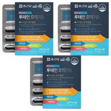 Chong Kun Dang 鍾根堂 葉黃素Omega-3膠囊, 30顆, 3盒