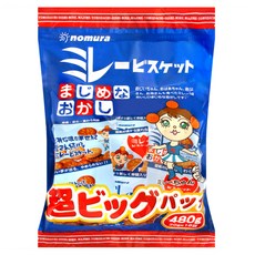 nomura 野村美樂 超大美樂圓餅 16包, 480g, 1袋