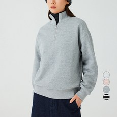 JAJU 女款刷毛半拉鍊短版T恤 J114401108082