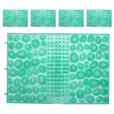 Kantos 健身墊, 5個, 透明綠色