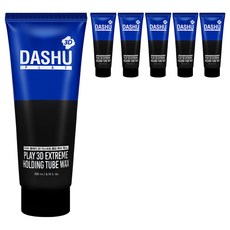 다슈 플레이 3D 익스트림 홀딩 튜브 헤어왁스, 200ml, 6개