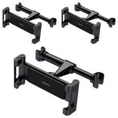 CARTEM 車用第2代智慧頭枕支架, 黑色, 3個