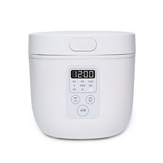 SHUMAX 智慧迷你電飯鍋 3人份, HU-2040RCB, 白色