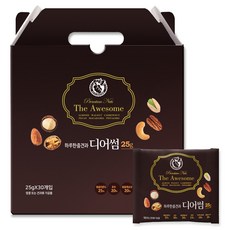 너츠브라더 하루 한줌 견과 디어썸 30입 선물 세트, 750g, 1개