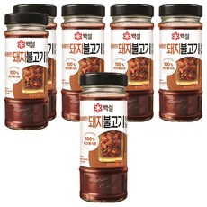 CJ BEKSUL 白雪 微辣的烤豬肉調味料, 500g, 6個