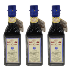 LEONARDI 摩德納巴薩米克醋 IGP/PGI - 2年藍標, 250ml, 3瓶