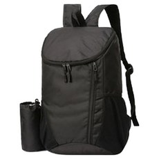 milsten 折疊收納超輕量防水登山包 35L, 黑色