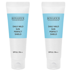보나쥬르 데일리 마일드 썬 퍼펙트 쉴드, 35ml, 2개