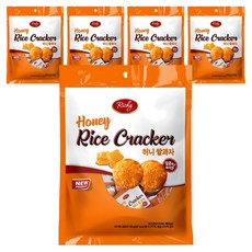 Richy 香濃蜂蜜米果, 120g, 5袋