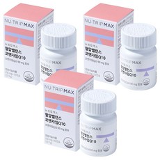 Nu-Trip 輔酶Q10膠囊 350mg, 30顆, 3罐