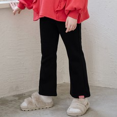 andiapple New Kids On 女童款亮麗超厚刷毛靴型褲