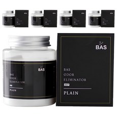 Bas 車用生活除臭劑 Mini Plus 原味無香, 160g, 5個