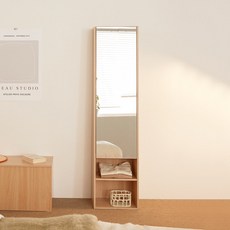 트루베퍼니처 라끄 시크릿 수납거울 방문설치, 오크