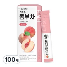 더존건강 더조은 콤부차 복숭아, 5g, 10개입, 10개