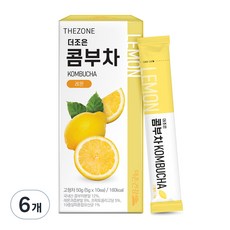 더존건강 더조은 콤부차 레몬, 10개입, 6개, 5g
