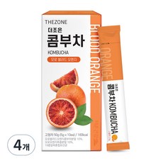 더존건강 더조은 콤부차 모로 블러드 오렌지, 5g, 10개입, 4개