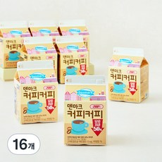 덴마크 커피커피 우유, 300ml, 16개