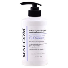 MALCOM 瑪律科姆 3重保濕身體乳液 鳶尾花&晚香玉, 1瓶, 480ml