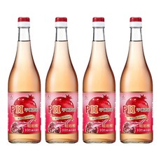 KONG YEN 工研 PH平衡 紅石榴飲料, 750ml, 4瓶