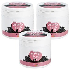 잔다리 볶은 검은 콩가루, 180g, 3개