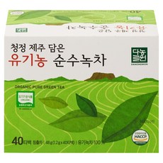 다농원 유기농순수녹차, 1.2g, 40개입, 1개