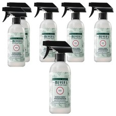 미세스마이어스클린데이 섬유&공간 탈취제 본품 바질향, 390ml, 6개