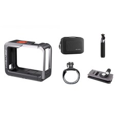 피지와이텍 고프로 히어로 12 액션캠 케이지 + 액션캠 액세서리 콤보 세트, 1세트, P-46C-010(케이지), P-GM-138(액세서리 콤보)