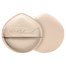 메이크힐 구름 팡팡 퍼프 + 케이스 세트, 베이지, 1개