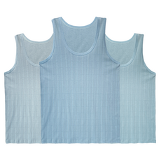 아날도바시니 남성용 통기성 소프트 니트 순면 런닝 3종 세트 MR647