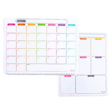 다다 레인보우 먼슬리 자석보드 + Blank위클리 자석보드