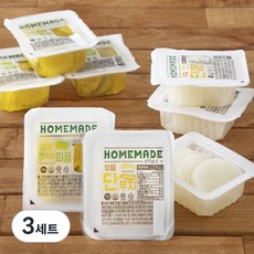 으뜸 홈메이드 단무지 100g x 4팩 + 피클 100g x 4팩, 800g, 3세트