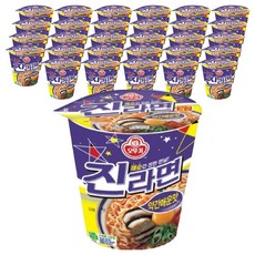 오뚜기 진라면 약간매운맛 컵 65g, 30개