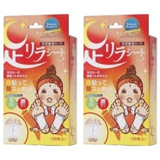 아시리라 풋 시트 릴랙스 발패치 고춧가루향, 2개, 30매입