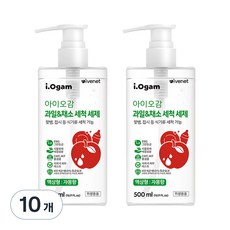 i.Ogam 蔬果洗滌劑 葡萄柚香, 10個, 500ml