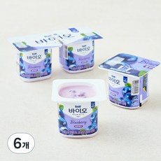 매일바이오 블루베리 요거트, 340g, 6개