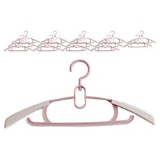 itgom 兒童用防滑衣架, 粉紅色, 15個