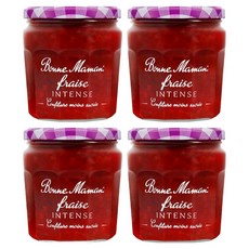 본마망 인텐스 딸기잼, 335g, 4개
