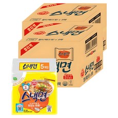 오뚜기 스낵면 108g, 80개