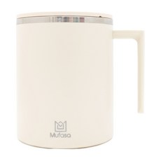 Mufasa 電動磁力攪拌杯 基礎款 miban2s 奶白 360ml 1個