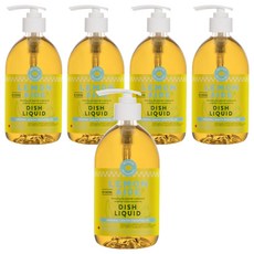 檸檬水洗碗精原味檸檬, 500ml, 5個