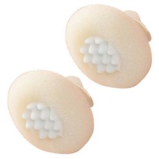 Starium 柔軟深層清潔吸附沐浴球, 象牙白, 1入, 2個