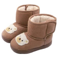 Lulushu 兒童兔子熊毛靴 BW073