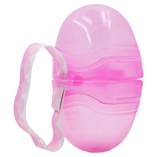 Chicco 二合一安撫奶嘴收納盒 (粉色) 旅行盒, 1個