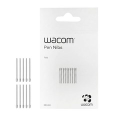 wacom 毛氈筆芯 ACK-222-13 10入, 1個, 灰色