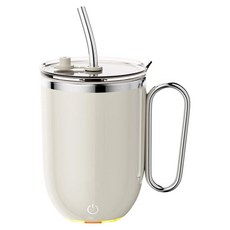 TAILI 太力 光漾磁力電動攪拌杯 白色 420ml, E-015